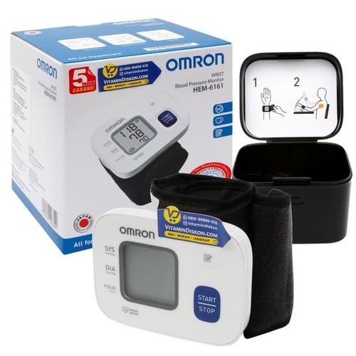 Máy đo huyết áp cổ tay Omron HEM - 6181