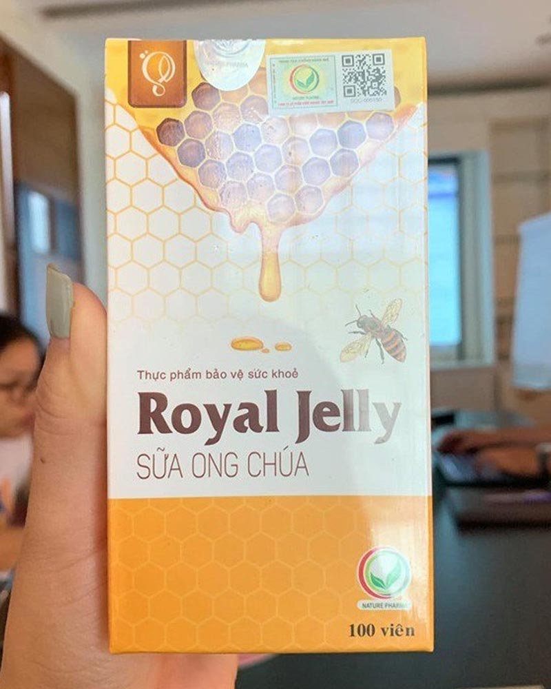 Viên Sữa Ong Chúa Royal Jelly Schon Hỗ Trợ Chống Lão Hóa Da | Hộp 100 Viên