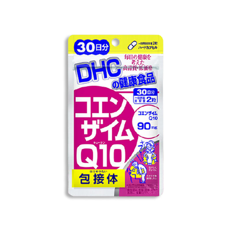Viên Uống Coenzyme Q10 DHC Hỗ Trợ Ngăn Ngừa Lão Hóa Da | Gói 60 Viên