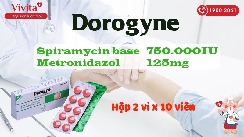 Dorogyne Spiromycin metronidazol