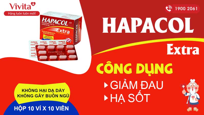 Công dụng Hapacol extra