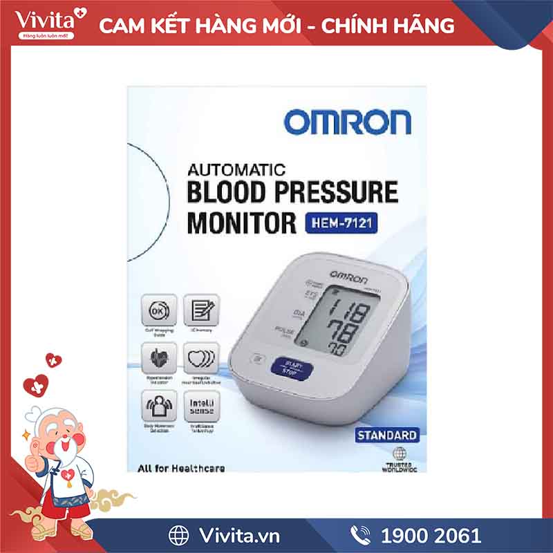 Máy đo huyết áp bắp tay Omron HEM-7361T