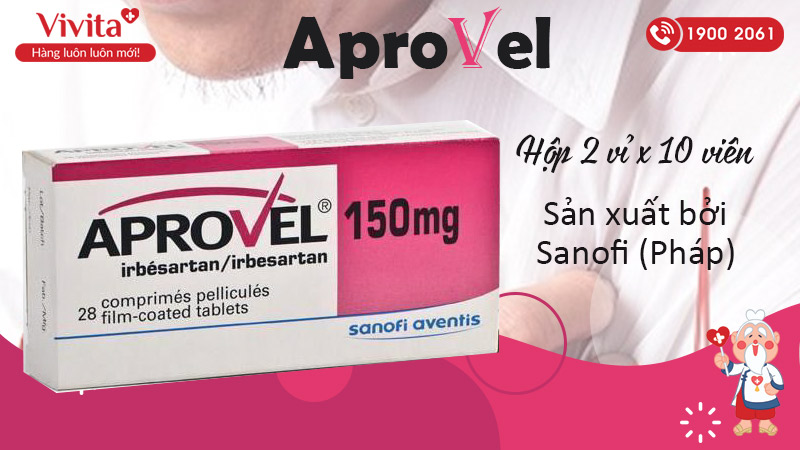 thuốc aprovel trị tăng huyết áp