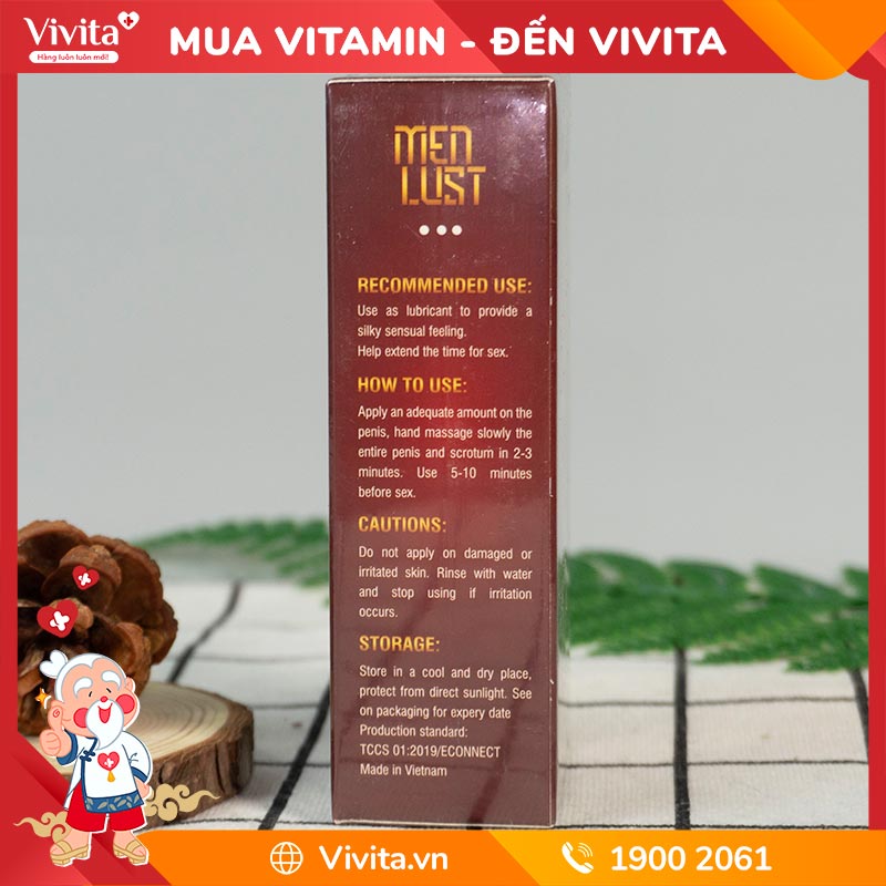 Gel Menlust Hỗ Trợ Cải Thiện Kích Thước