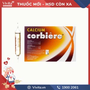 Thuốc bổ sung canxi Calcium Corbiere 10ml