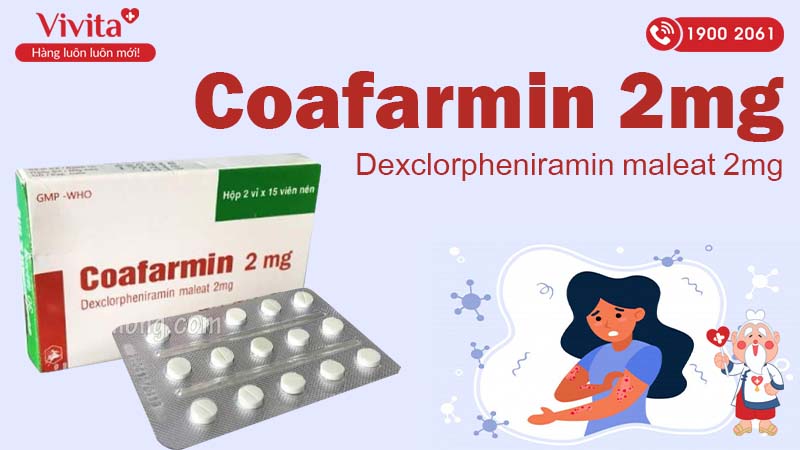 Thuốc chốn dị ứng coaframin 2mg