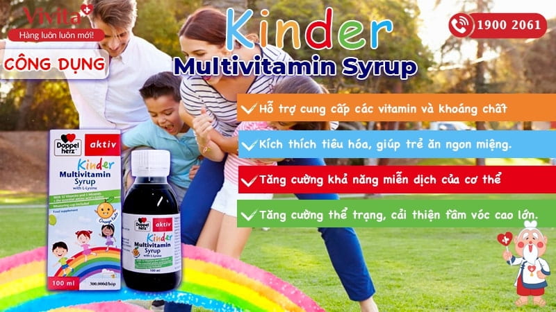 cong dung Kinder Multivitamin Syrup