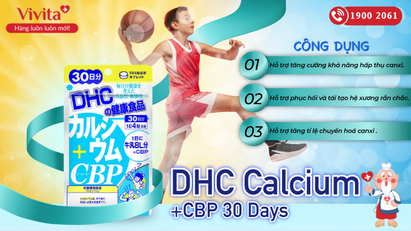dhc calcium cbp 30 days co tot khong