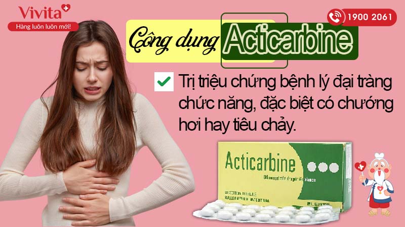 Công dụng của thuốc Acticarbine