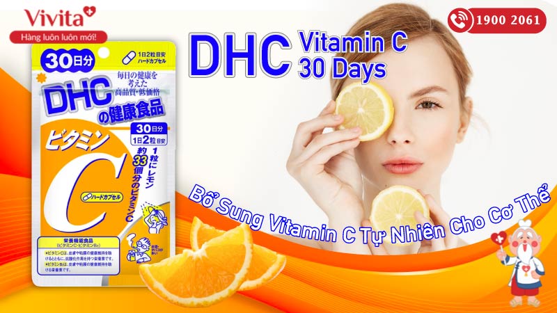 dhc vitamin c 30 days có tốt không