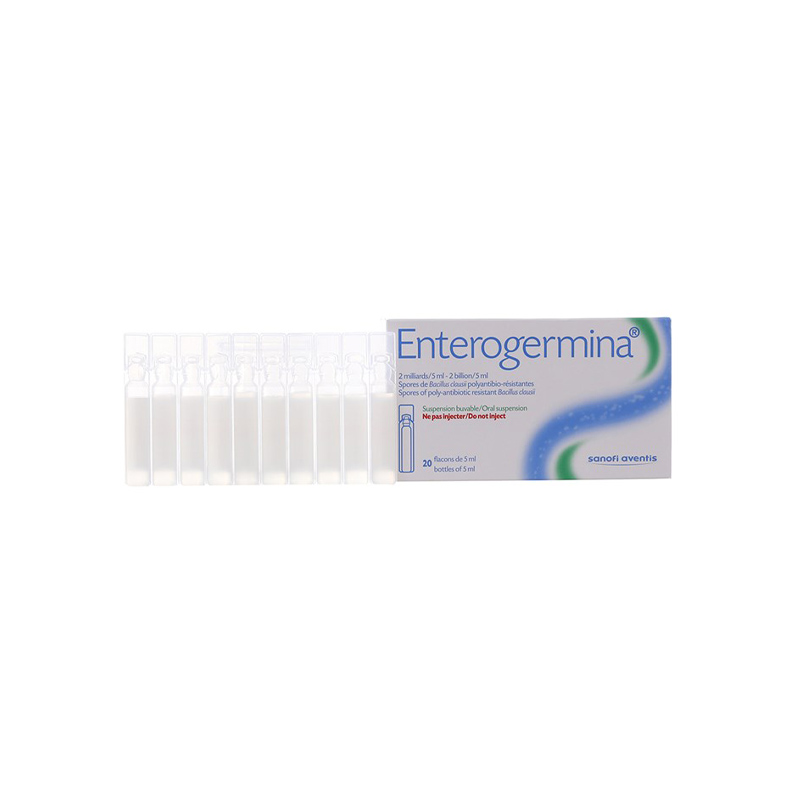 Men vi sinh Enterogermina | Hộp 20 ống