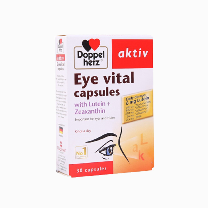 Eye Vital Hỗ Trợ Đôi Mắt Sáng Khỏe (Hộp 30 Viên)