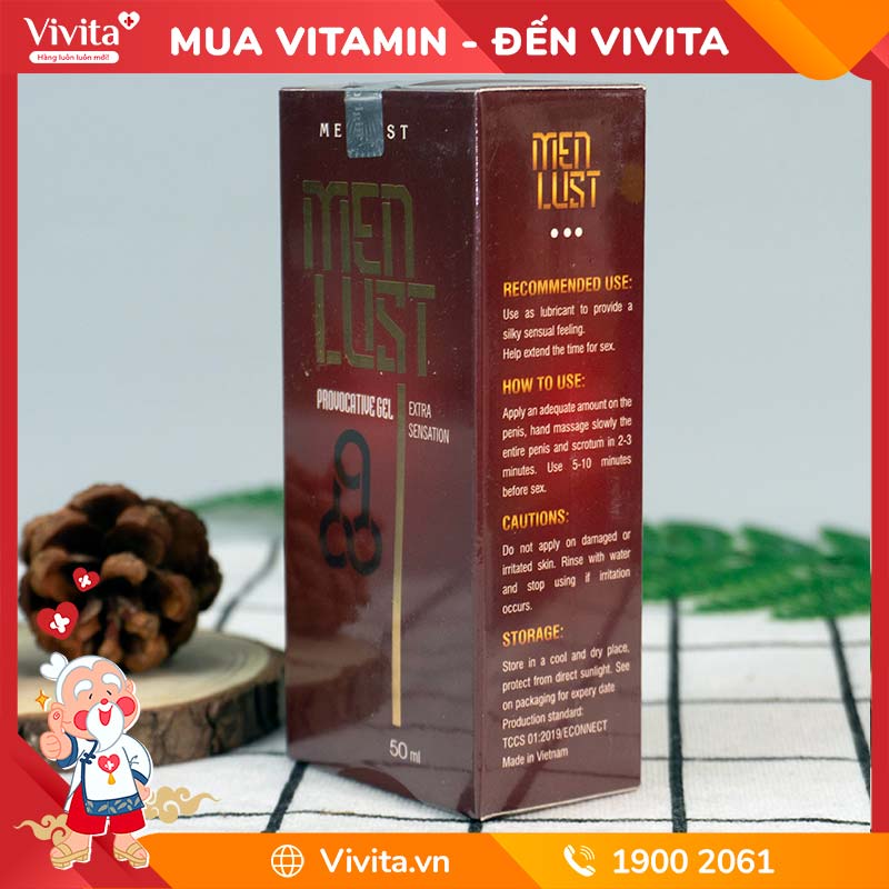 Gel Menlust Hỗ Trợ Cải Thiện Kích Thước