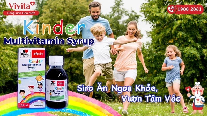 gioi thieu Kinder Multivitamin Syrup