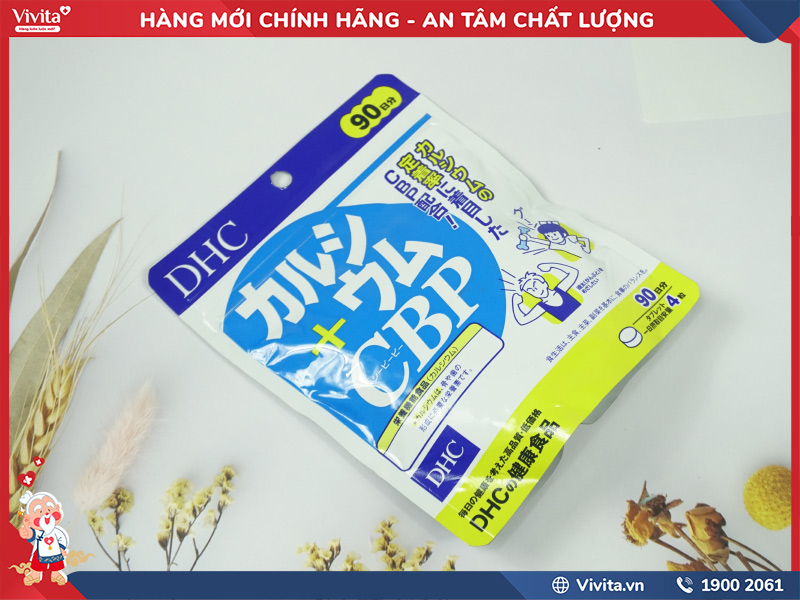 giới thiệu dhc calcium cbp nhật bản