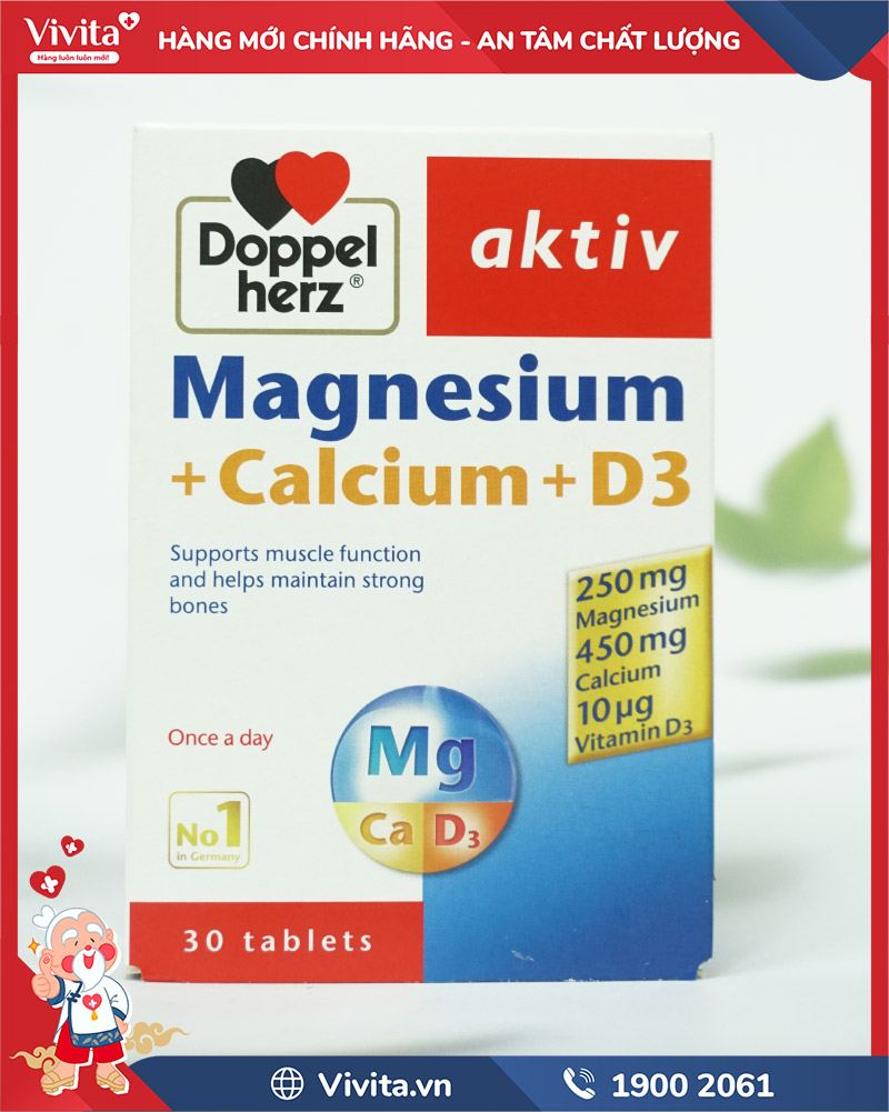 giới thiệu magnesium calcium d3