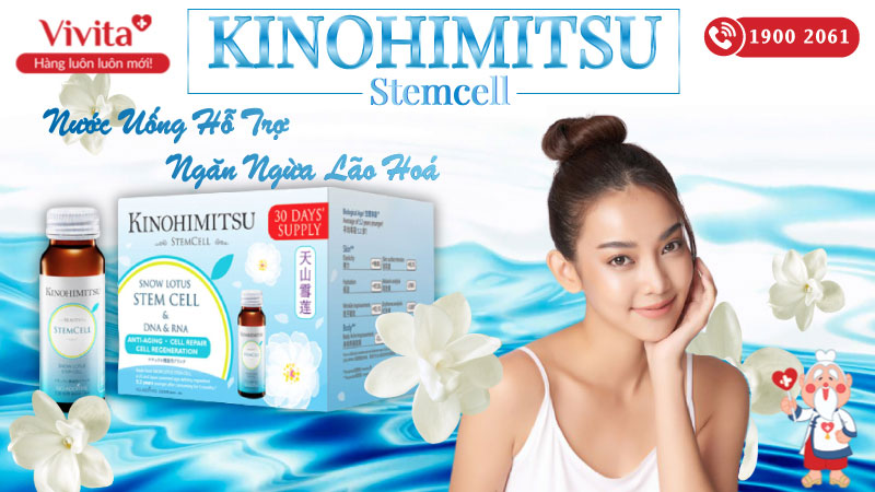 kinohimitsu stem cell drink kit 2 có tốt không
