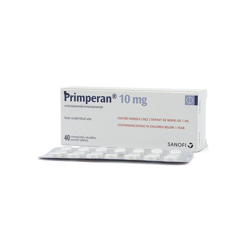 Thuốc chống nôn Primperan 10mg | Hộp 40 viên