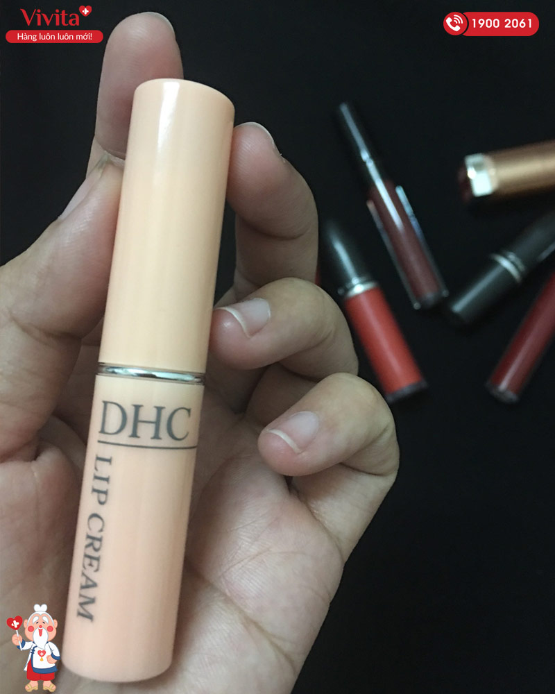 Son Dưỡng DHC Lip Cream Cải Thiện Tình Trạng Thâm Và Nứt Nẻ Môi Thỏi 1,5g
