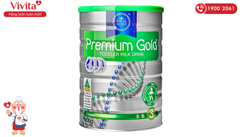 Sữa Hoàng Gia Úc Royal Ausnz Premium Gold 3