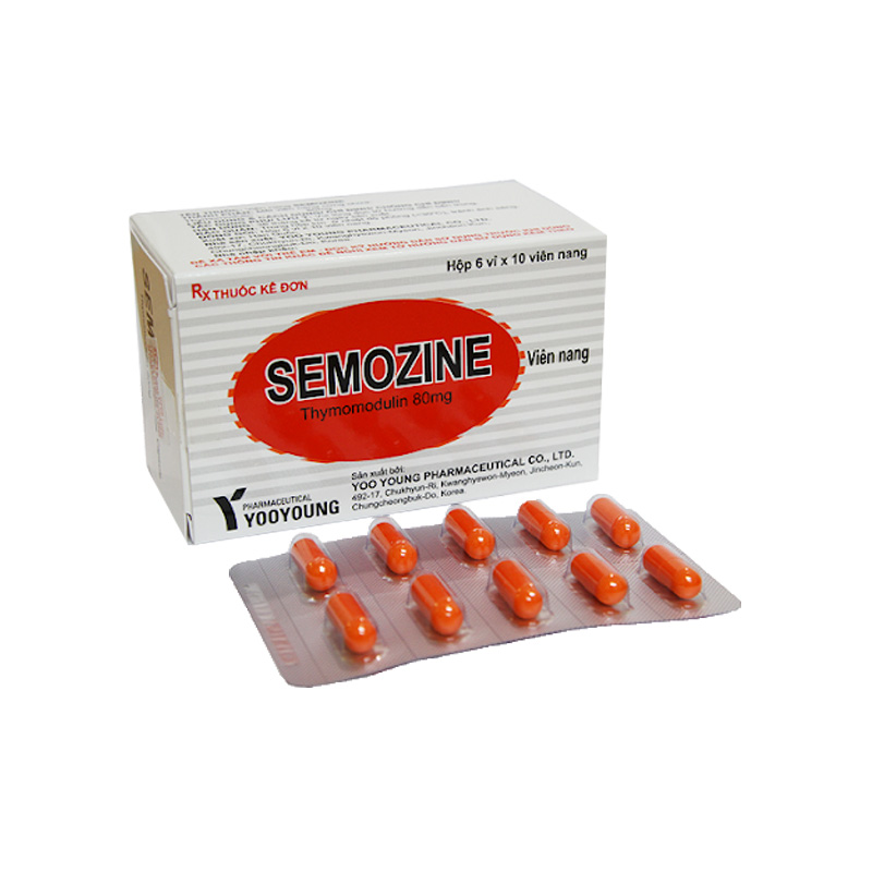 Thuốc hỗ trợ miễn dịch Semozine l Hộp 60 viên
