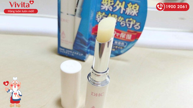 Son Dưỡng DHC UV Moisture Lip Cream Dưỡng Ẩm Và Chống Nắng Cho Môi Thỏi 1.5g