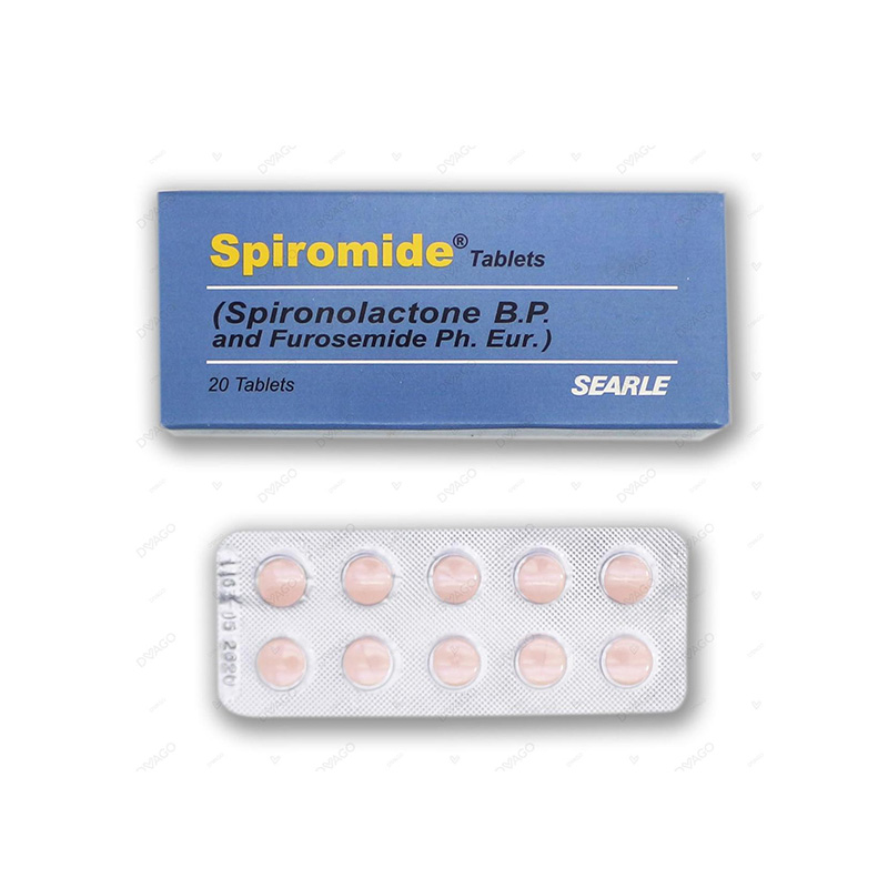 Thuốc lợi tiểu Spiromide l Hộp 20 viên