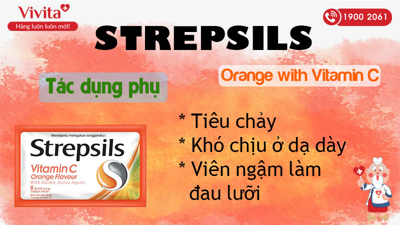 strepsils orange with vitamin C