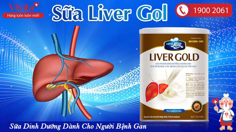 sữa bột liver gold