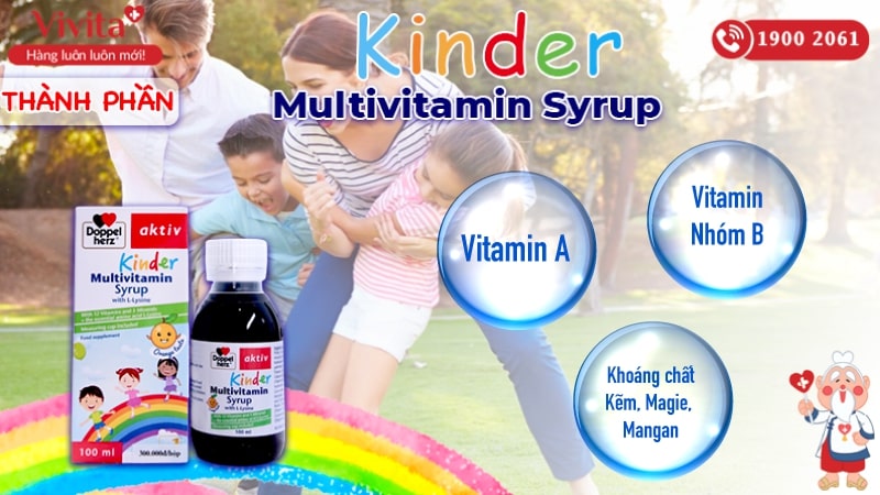 thanh phan Kinder Multivitamin Syrup