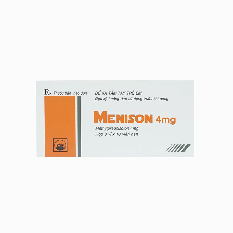 Thuốc kháng viêm Menison 4mg | Hộp 30 viên