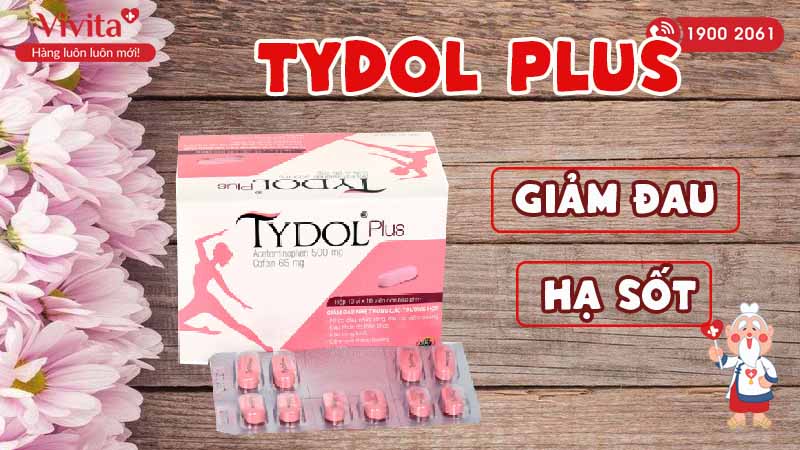 Thuốc giảm đau, hạ sốt Tydol Plus