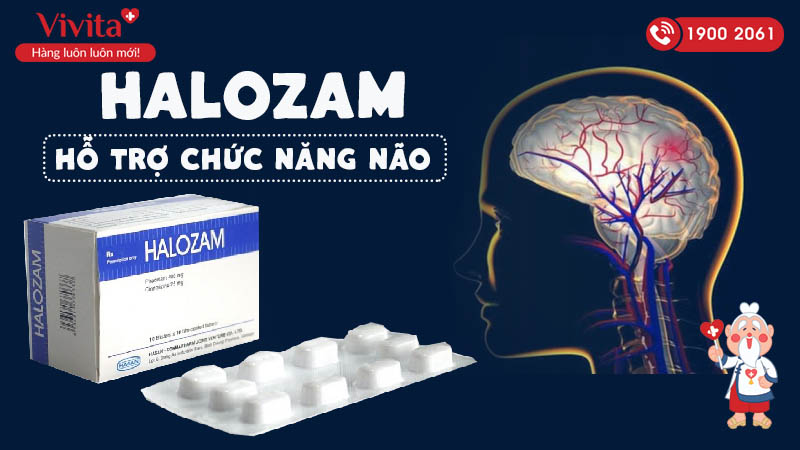 Thuốc hỗ trợ chức năng não Halozam