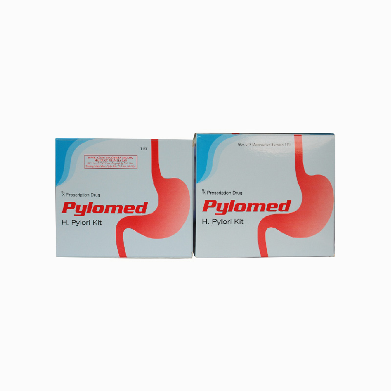 Thuốc trị viêm loét dạ dày Pylomed | Hộp 42 viên