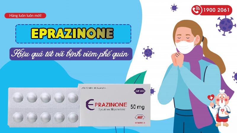 Thuốc trị viêm phế quản Eprazinone