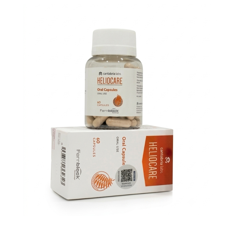Viên Uống Chống Nắng Heliocare - Hỗ Trợ Bảo Vệ Da Khỏi Tia UV| Hộp 60 Viên