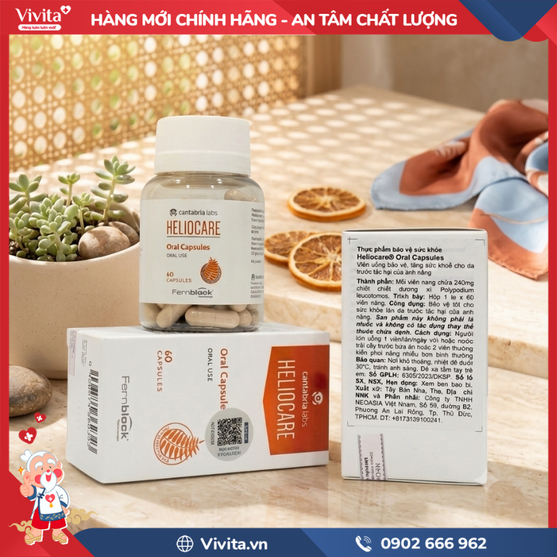 Viên Uống Chống Nắng Heliocare 