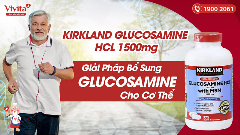 viên uống kirkland glucosamine hcl 1500mg có tốt không