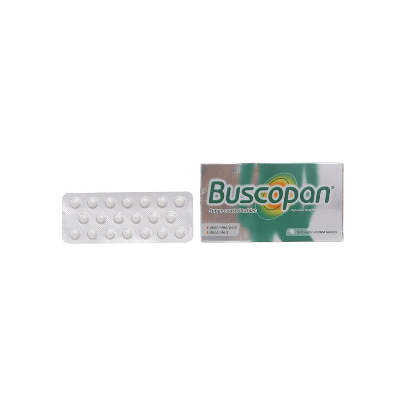 Thuốc chống co thắt Buscopan 10mg | Hộp 100 viên