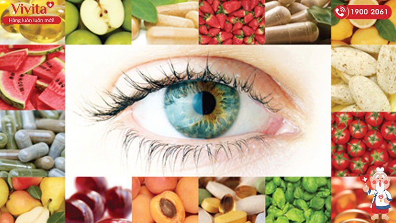 chế độ dinh dưỡng bổ mắt