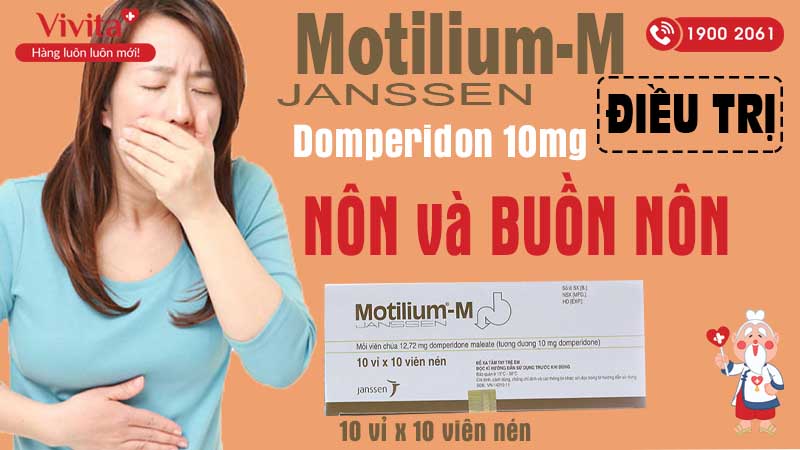 Công dụng thuốc motilium-M