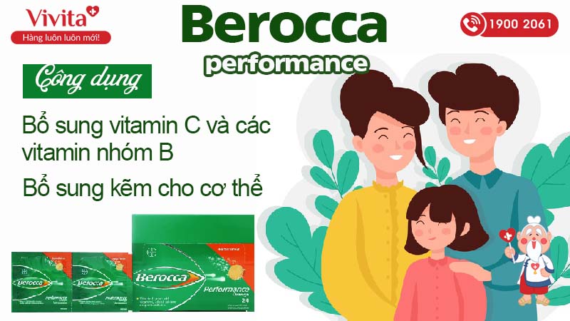 Công dụng (Chỉ định) của Berocca Performance