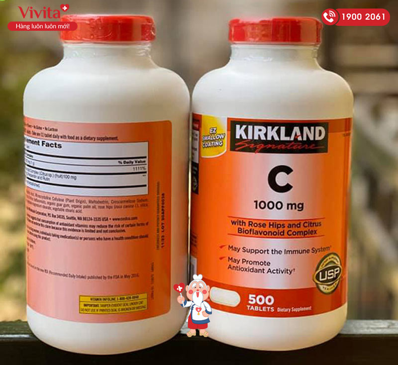 kirkland vitamin c 1000mg