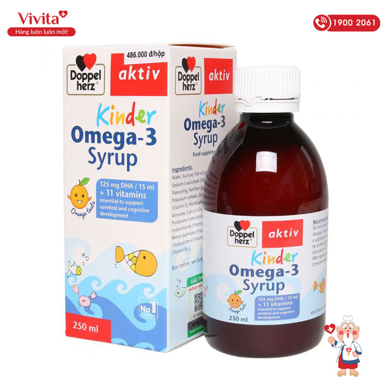 doppelherz kinder omega 3 syrup