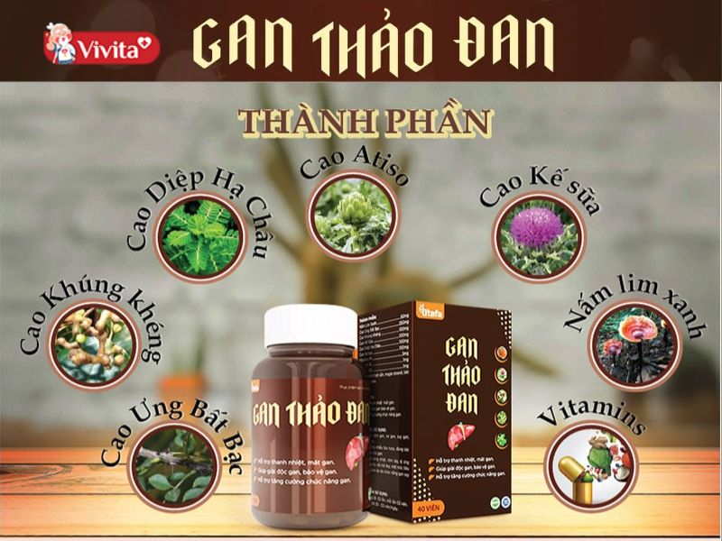 Gan Thảo Đan được sản xuất tại Việt Nam bởi Litafa