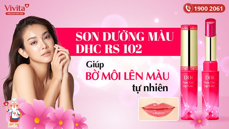 gioi-thieu-son-duong-mau-DHC-Pure-Color-Lip-Cream-RS102