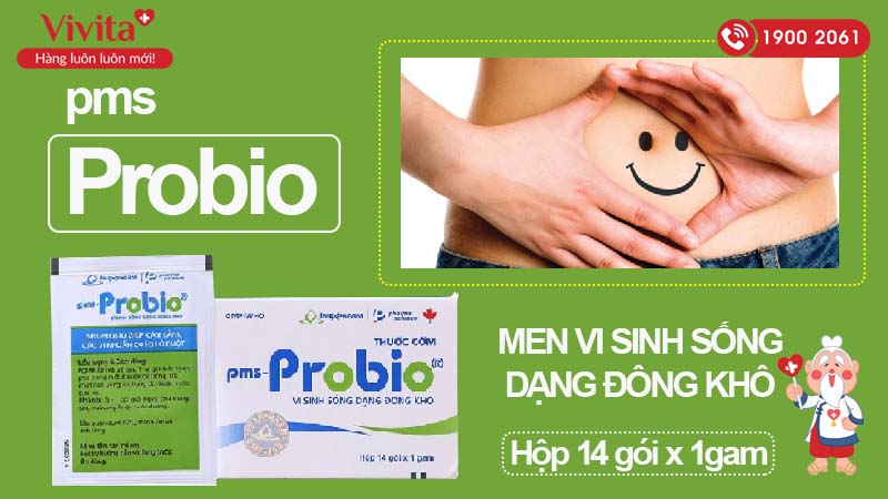 Men vi sinh hỗ trợ tiêu hoá pms - Probio