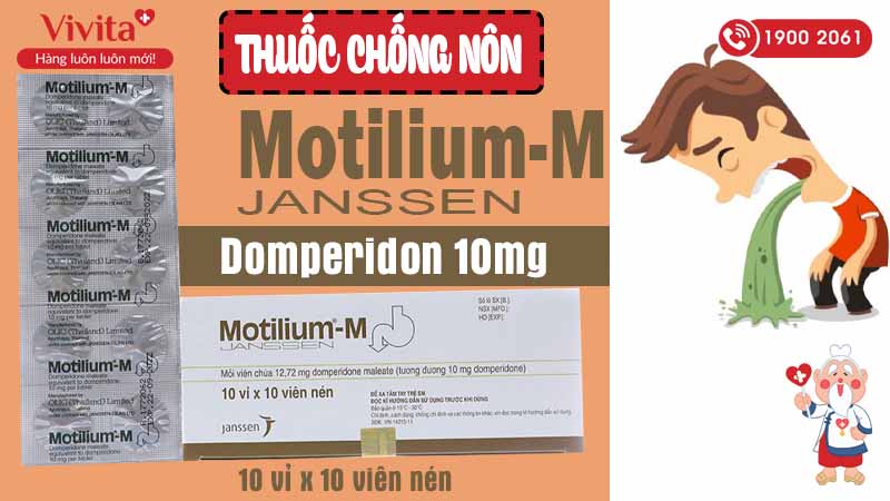 Thuốc chống nôn motilium-M