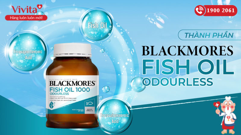 blackmores odourless fish oil