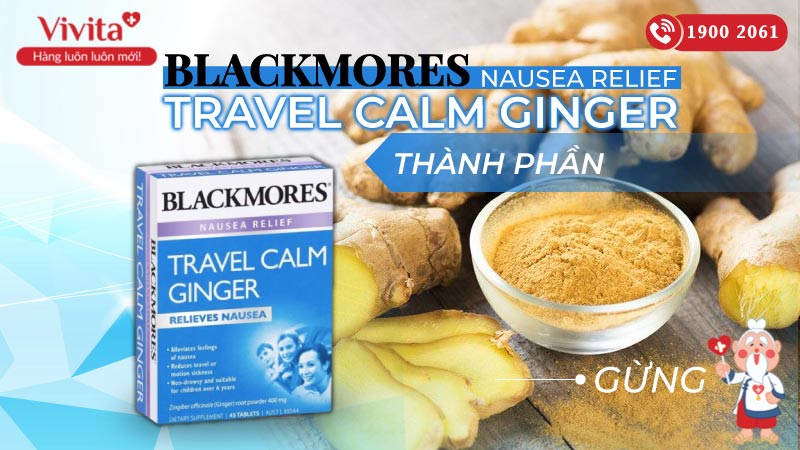 blackmores travel calm ginger